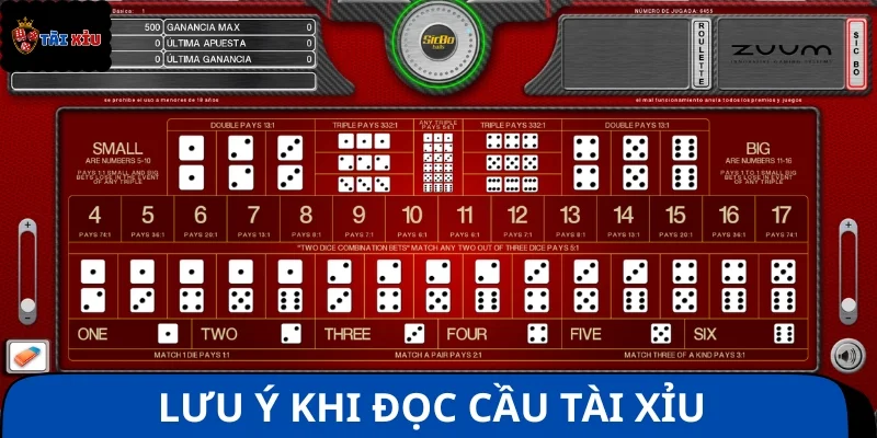 Những lưu ý quan trọng khi đọc cầu người chơi cần nhớ