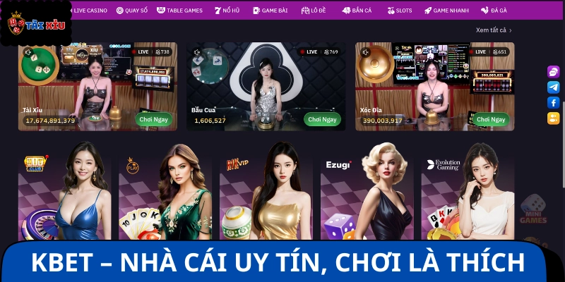 Giới thiệu sân chơi Kbet