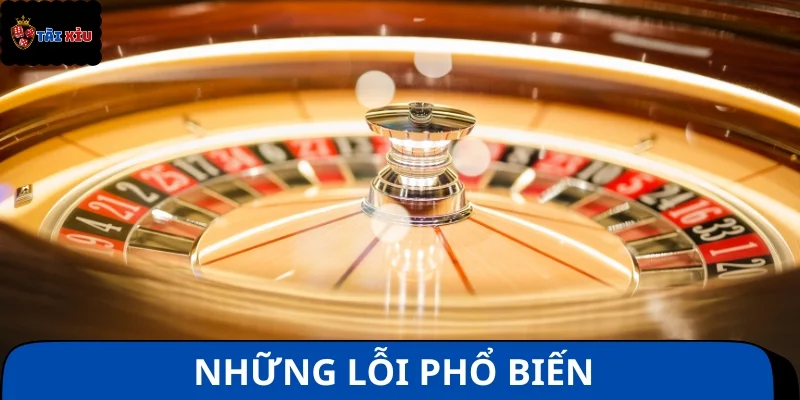 Hạn chế những lỗi sai khi áp dụng kinh nghiệm chơi roulette