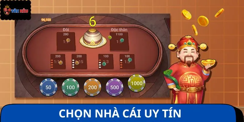 Chọn địa chỉ uy tín để tham gia các ván cá cược Xóc Đĩa online