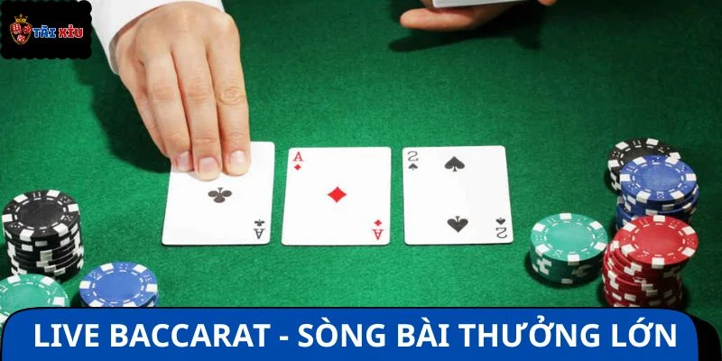 Live Baccarat - Sòng bài chân thực với thưởng lớn