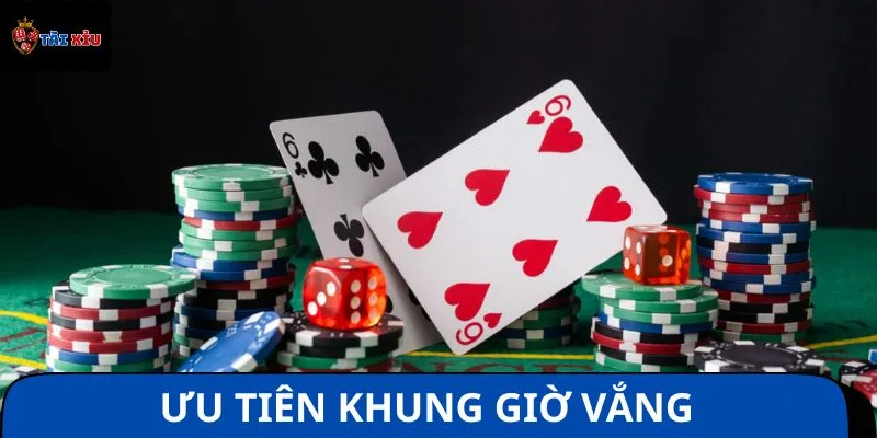 Chọn khung giờ hợp lý