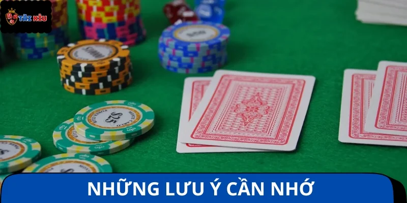 Ghi nhớ các lưu ý quan trọng khi áp dụng mẹo chơi Baccarat