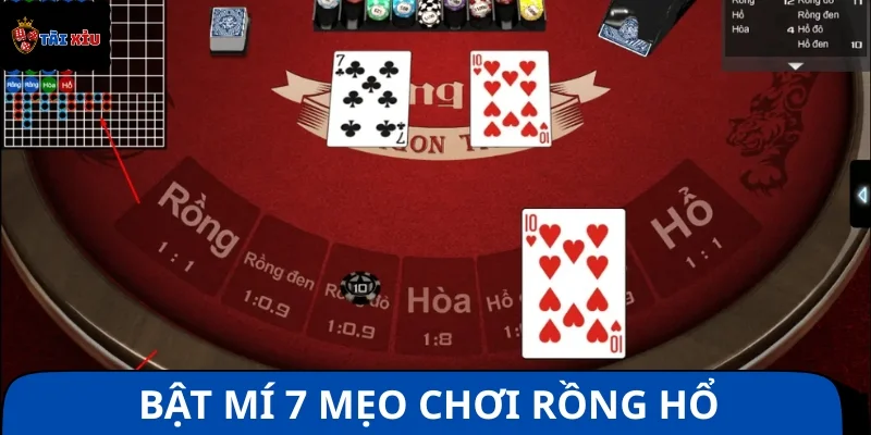 Tổng hợp mẹo chơi Rồng Hổ dễ thắng được cao thủ đánh giá cao