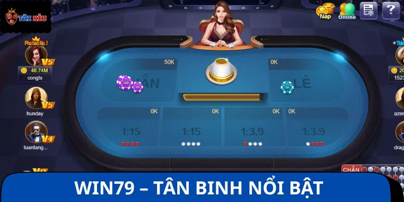 Win79 thuộc Top trang Xóc Đĩa Online ấn tượng